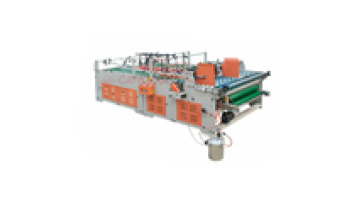 semi-auto paper box folding gluing machine with bottom locked1