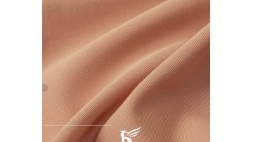 Good  quality 150 D polyester 4 four way Stretch fabric plain woven polyester spandex fabric for garment1