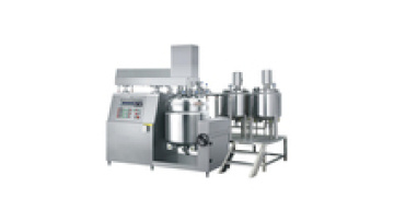 Vacuum Homogenizing Emulsifier Machine for Face Cream, Body Lotion, and Cosmetics1