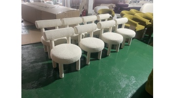 boucle chair 