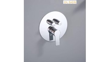 China Factory Seller Concealed Shower Faucet Black High End Shower Mixers and Taps CUPc Faucets for Apartment Bathroom1