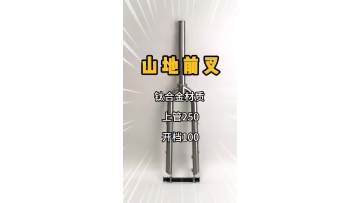 Titanium MTB bikes front frok