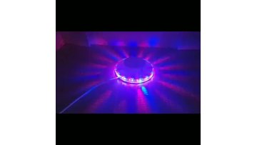 Mini 48 LED 8W RGB Laser Projector Lighting Disco Stage Light Bar DJ Sound Background Wall Light Christmas Party Holiday1