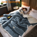 Warm Weighted Blanket Luxury Thick Blankets For Beds Fleece Blankets And Throws Winter Adult Bed Cover Super Soft