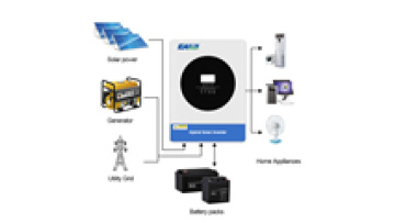 EASUN POWER Rated Power 5000w On Off Grid System 220V 48 Volt MPPT Solar Inverter Hybrid 5KW 48V1