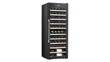 Freestanding Small Wine Cooler with Compressor System, LED Light, and Constant Humidity1