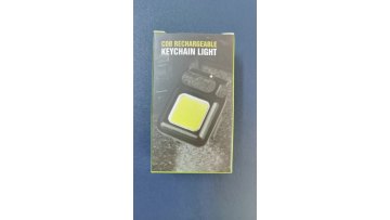 Plastic TYPE-C Rechargeable Portable Pocket Keychain Mini Magnetic COB Led Key chain Light Flashlight Camping Flashlights1