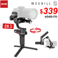 ZHIYUN Weebill S 3-Axis Wireless Image Transm Handheld Camera Gimbal Stabilizer for Sony Canon Mirrorless Camera OLED Display