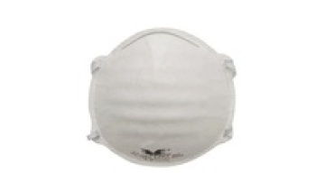 Comfortable Half PU Pad Round Shaped CE FFP2 NR FT-082 Collapse Resistance High Filterability White Dust Mask1