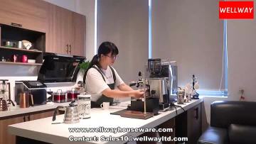 white color painting coffeeware