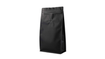 Stand up Zipper  Square Flat Bottom coffee  Pouch1