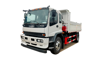 ISUZU front lifting dump truck