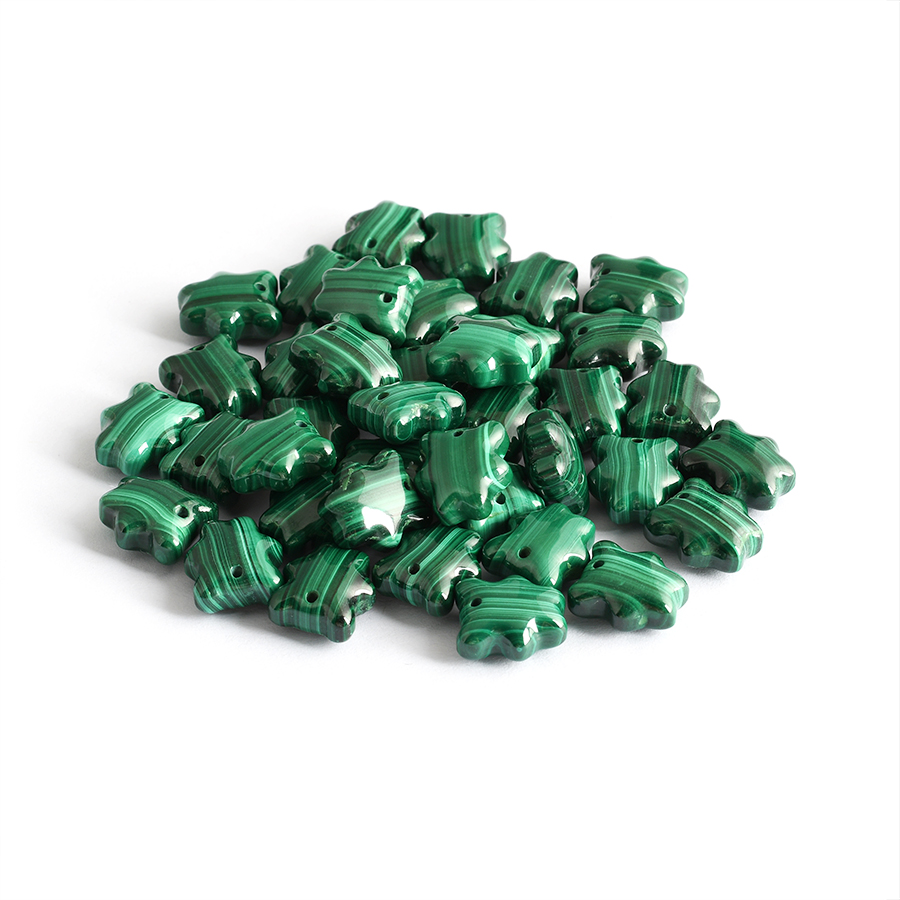 Malachite Bear Shape
