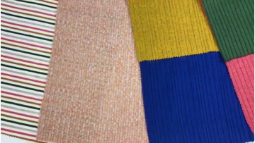 shaoxing keqiao textile supplier good quality yummy 2x2 rib knit  lurex sparkle fabric knit for garment1