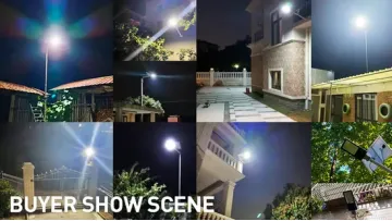 IP65 200W Integrated All in Two Solar Panel LED Street Light1