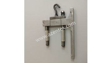 double needle bar warp knitting machine hanger 12mm