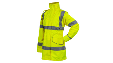 Hi Visibility Women's Rain Coat