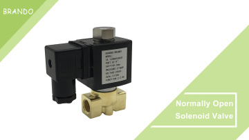 2 Way Normally Open Water Air Gas Brass Solenoid Valve 1/8'' 1/4'' 220V 110V 24V 12V