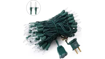 Bright Yellow LED Fairy String Lights for Outdoor Decoration1