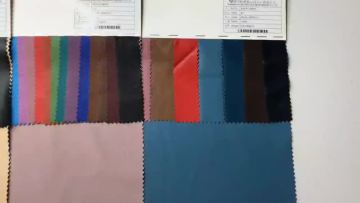 High quality wholesale garment manufacturer textiles PU leather clothing leather fabric roll for clothing1