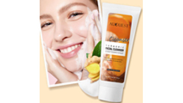 Natural Organic Turmeric Facial Cleanser: Whitening and Anti-Acne Deep Cleansing Moisturizer1
