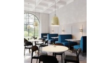 Hot Selling Commercial Furniture Cafe Bar Hamburger Shop KTV Club Wood Sectional Couch Leather Restaurant Sofa Booth Seating1