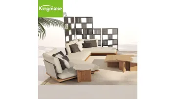 Hot Selling Garden Sofa Modern Outdoor Furniture Patio Leisure Alumninum Sofa Set1