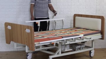 Discount best price abs rails 5 function electric hospital bed icu care clinic nursing patient medical bed prices1