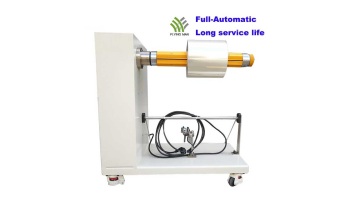 Automatic unrolling and rolling machine