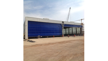 PVC Lifting Up Hangar Door