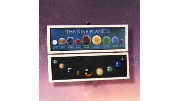 High Quality Crystal Gift Box Crystal Ball Mineral Specimen Box for the Eight Major Planets in the Solar System1