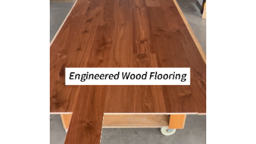 Engineered wood flooring