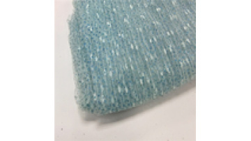 2024 light blue sparkle mesh tulle fabric mesh glitter organza fabric for clothes1