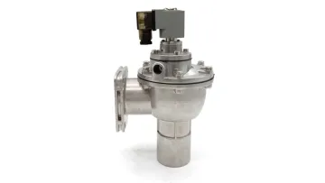 CA45FS 1 1/2′′ Flanged FS Series Dust Collector Diaphragm Solenoid Pulse Jet Valve For Baghouse Bag Filter Dust Removal 24VDC 110VAC 220VAC1