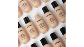 NEW Foundation 50ML Big Size Black Silver Cap Lastic Soft Squeezes Bottle 60g Waterproof Private Label Liquid Foundation Makeup1