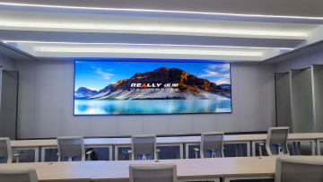 LED large screen in a certain conference room