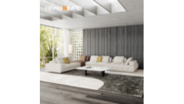 Nordic Luxury L Shape Living Room Sofa Furniture 3 Seater Modular Sectional Sofa Couch Set living room modern low arm sofa1