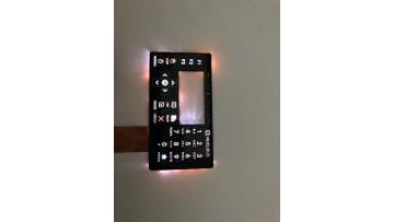 backlight membrane switch