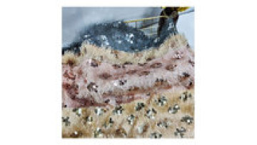 New design colorful sequin luxury fabric Knitted Polyester Tassels Fringe Texture Fabric for clothing1