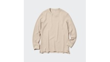 OEM Wholesale Mens Clothing High Quality Thermal Waffle Long Sleeve T Shirt Men Plain T Shirts1