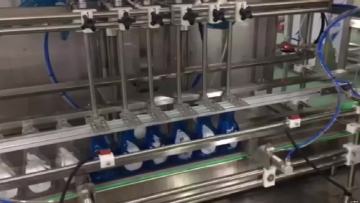 sanitizer liquid soap hand washing vertical Filling capping Machine1