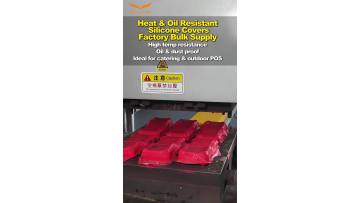 Heat & Oil Resistant POS Covers | High-Temp Silicone | WJM