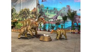 Hadrosaur Family Video
