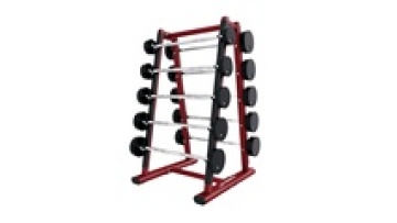 Commercial Fitness Equipment Weight Straight Ez Curl Rubber Fixed Barbell/Barbell Rack1