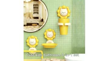 Wall-Mounted Wash Set – Lion Style (3-Piece)