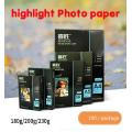 100pcs/bag 3r/4r/5r Photographic Gloss Paper Glossy Printing Paper Printer Photo Paper Color Printing Coated For Home Printing