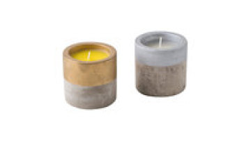 Luxury Custom Design Multi Color Citronella Fragrance Cement Candle Jar And Box For Wholesale1