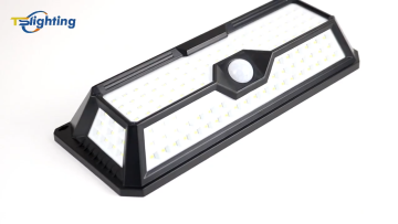 New Upgrade 136 LED Big Solar Panel Motion Sensor Lights Wall Security Light Outdoor with 270 Degree Wide Angle Waterproof IP651