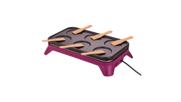 Crepe and pancake maker grill