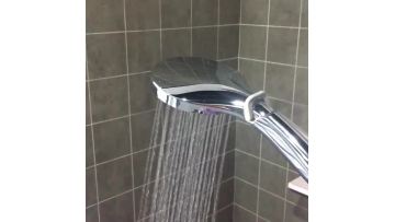Leelongs Luxury 10cm Water Saving Showering Hand Shower Head with Flow Control1